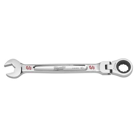 Milwaukee 5/8 in. X 5/8 in. 12 Point SAE Flex Head Combination Wrench 8.58 in. L 1 pc