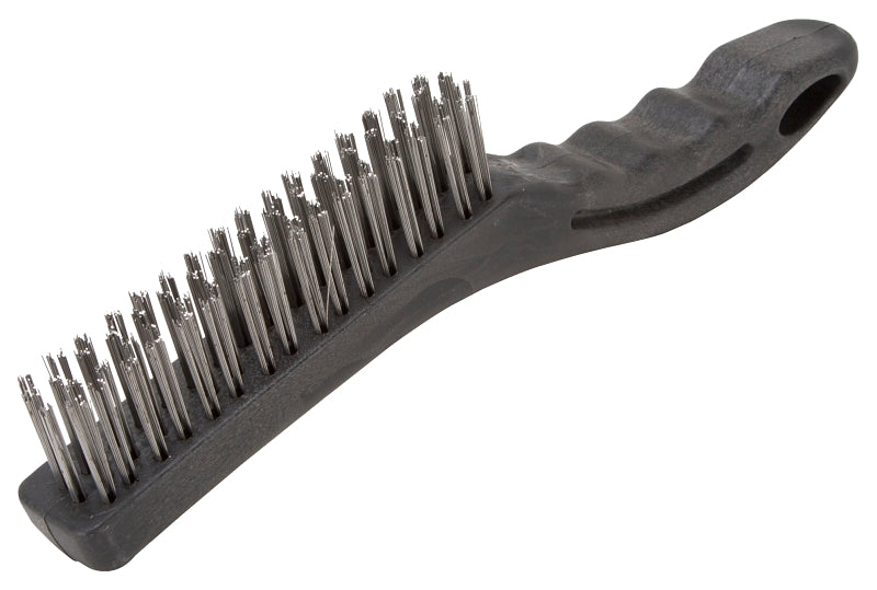 ProSource SJ3134 Wire Brush, Metallic Bristle, 3/4 in W Brush, 9-3/4 in OAL