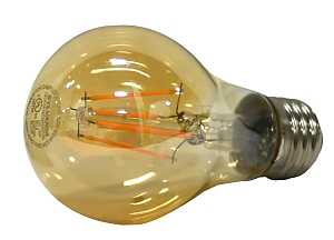 Sylvania 75347 Ultra Vintage LED Lamp, General Purpose, A19 Lamp, 40 W Equivalent, E26 Lamp Base, Dimmable