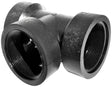 Green Leaf TT300P Pipe Tee, 3 in, FNPT, Polypropylene, Black, SCH 80 Schedule