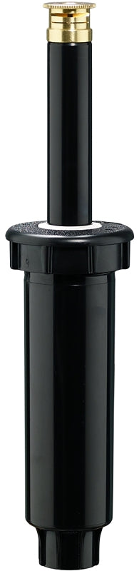 Orbit 54520/54222 Spring Loaded Sprinkler with Twin-Spray Brass Nozzle, 1/2 in Connection, Half-Circle, Brass, Pack of 40