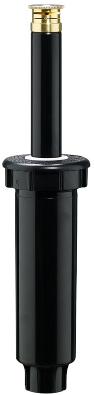 Orbit 54521/54221 Spring Loaded Sprinkler with Twin-Spray Brass Nozzle, 1/2 in Connection, Quarter-Circle, Brass, Pack of 25