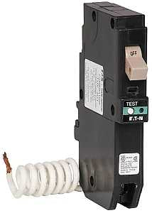 Cutler-Hammer CHFCAF120 Circuit Breaker, AFCI, Type CH, 20 A, 1-Pole, 120/240 V, Plug