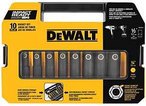 DEWALT IMPACT READY DW22812 Socket Set