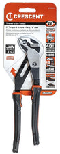 Crescent Z2 K9 Series RTZ28CGV Tongue and Groove Plier, 8-1/2 in OAL, 1.6 in Jaw, Self-Locking Adjustment, 1.1 in W Jaw