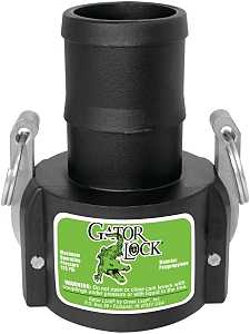 Green Leaf 150C/GLP150CNL Cam Lever Coupling, 1-1/2 in, Female x Hose Barb