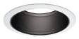 Eaton Lighting RE-6100BB Baffle Trim, Aluminum Body, Black/White