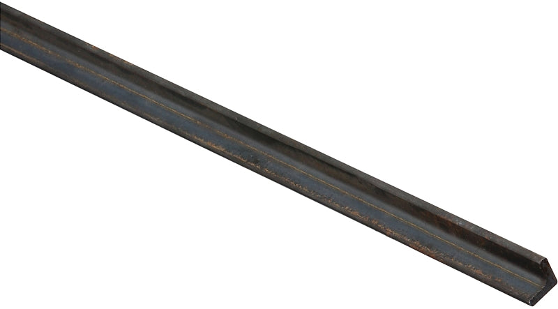 National Hardware 4060BC Series N215-392 Angle Stock, 1/2 in L Leg, 48 in L, 1/8 in Thick, Steel, Mill