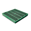 NDS 12 in. Green Square Polyethylene Drain Grate