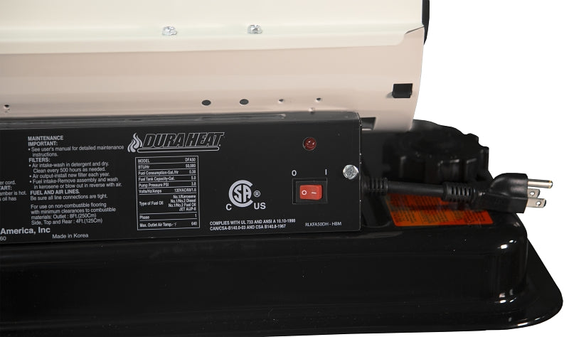 HEATER FORCED AIR 50K/45K BTU