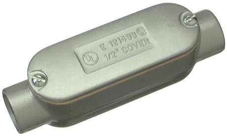 Halex 58407 Conduit Body, 3/4 in Hub, 5-1/2 in OAL, Threaded, Aluminum