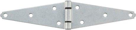 National Hardware N128-322 Strap Hinge, 2.43 in W Frame Leaf, Steel, Screw Mounting, 20 lb