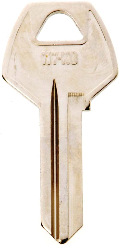 Hy-Ko 11010CO87 Key Blank, Brass, Nickel, For: Corbin Russwin Cabinet, House Locks and Padlocks, CO87 Key Number, Pack of 10