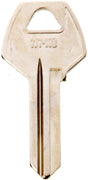 Hy-Ko 11010CO87 Key Blank, Brass, Nickel, For: Corbin Russwin Cabinet, House Locks and Padlocks, CO87 Key Number, Pack of 10