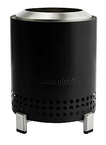 Solo Stove Mesa Series SSMESA-ASH Fire Pit, 15000 Btu Heating, 5.1 in OAW, 5.1 in OAD, 6.8 in OAH, Round