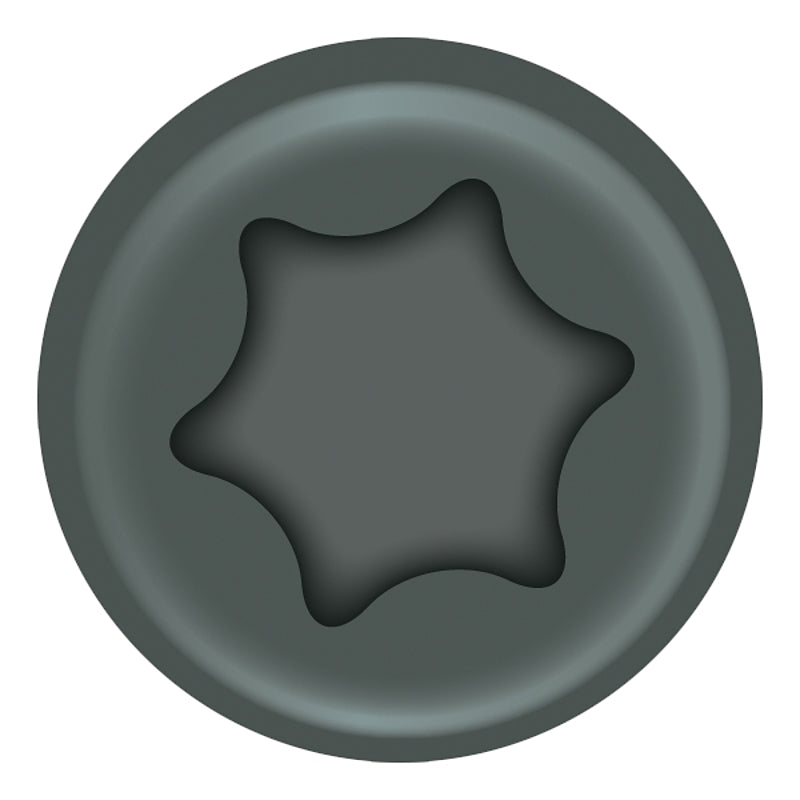 ProFIT 297158/0281158 Deck Screw, #9 Thread, 2-1/2 in L, Coarse Thread, Bugle Head, Combo Drive, Sharp Point, Gray