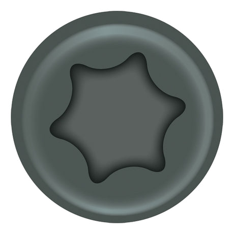 ProFIT 297158/0281158 Deck Screw, #9 Thread, 2-1/2 in L, Coarse Thread, Bugle Head, Combo Drive, Sharp Point, Gray