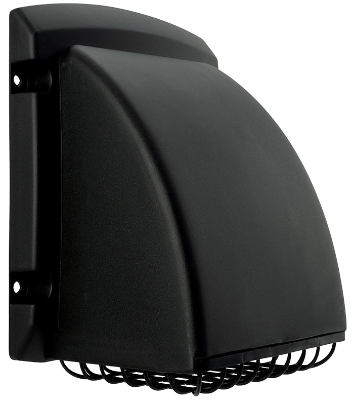 Dundas Jafine ProMax PROFESSIONAL Series PMH4BLKXZ Exhaust Hood, Plastic Hood, Black Hood, 4 in Duct