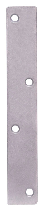 ProSource MP-Z08-01PS Mending Plate, 8 in L, 1-1/4 in W, Steel, Galvanized, Screw Mounting, Pack of 5