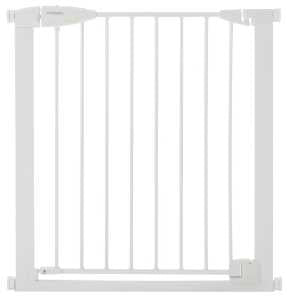 North States 5335 Auto-Close Gate, Metal, White, 30 in H Dimensions