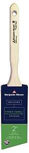 Benjamin Moore U61220-017 Paint Brush, Firm Brush, 2-11/16 in L Bristle, Orel/Tynex Bristle, Angle Sash Handle