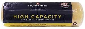 Benjamin Moore U66004-018 High-Capacity Roller Cover, 1/2 in Thick Nap, 9 in L