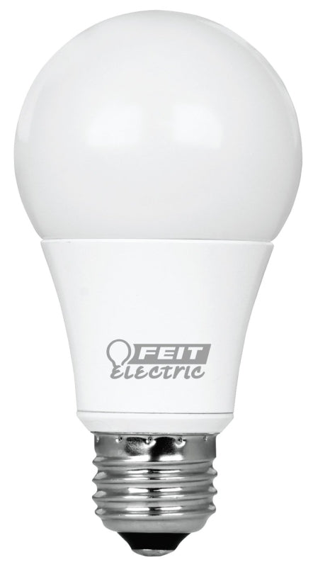 Feit Electric OM60DM/927CA LED Lamp, General Purpose, 800 Lumens, 8.8 W, A19 Lamp, 60 W Equivalent, E26 Lamp Base