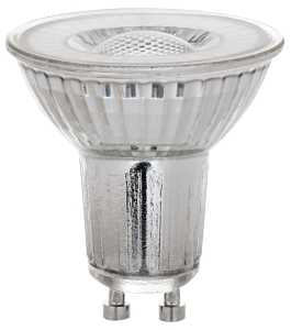 Feit Electric BPMR16/GU10/950CA LED Bulb, Track/Recessed, 300 Lumens, 4 W, MR16 Lamp, 35 W Equivalent, GU10 Lamp Base, Pack of 6