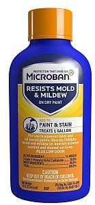 Microban MBPA100 Paint and Stain Additive, Liquid, Clear, 1.5 fl-oz