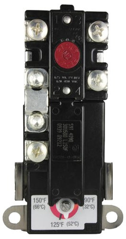 Richmond RP11699 Electric Thermostat, For: Residential Electric Water Heater, 90 to 150 deg F