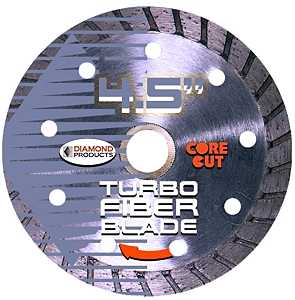 BLADE CEMENT TURBO FIBER 4.5IN