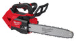Milwaukee 2826-20T Top Handle Chainsaw, Tool Only, 18 V, Lithium-Ion, 14 in L Bar, 0.325 in Pitch