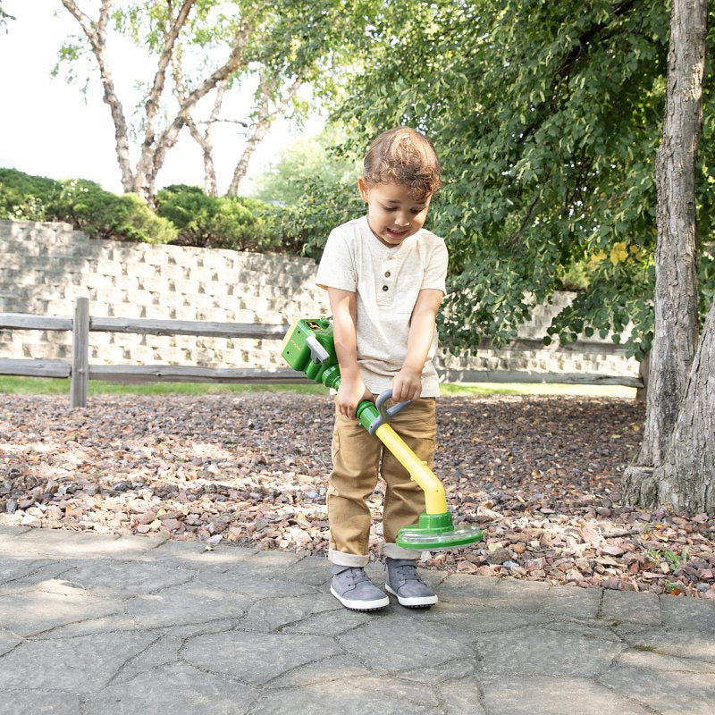 John Deere Toys 174730 Preschool Power Trimmer, 1.5 Years and Up, Plastic