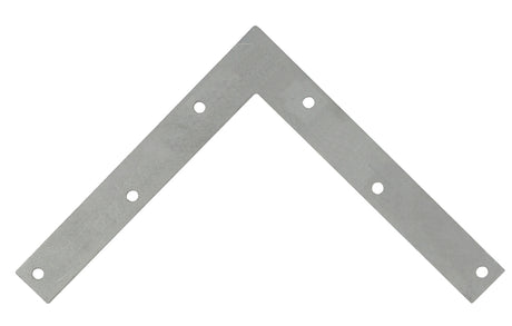ProSource FC-G08-01PS Corner Brace, 8 in L, 8 in W, 1 in H, Galvanized Steel, Galvanized, 2 mm Thick Material, Pack of 5