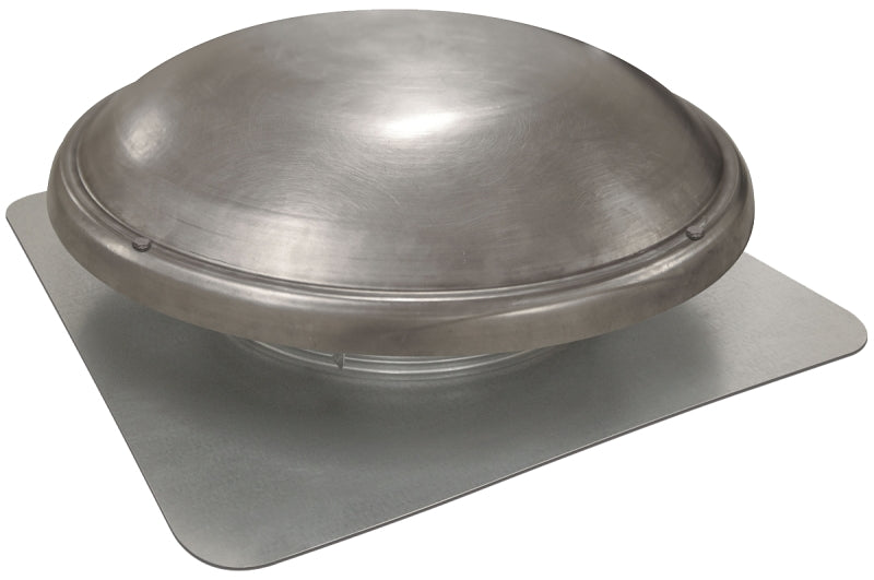 Master Flow ERV4 Power Attic Vent with Thermostat, 480 sq-in Net Free Ventilating Area, 1000 cfm Air, Steel