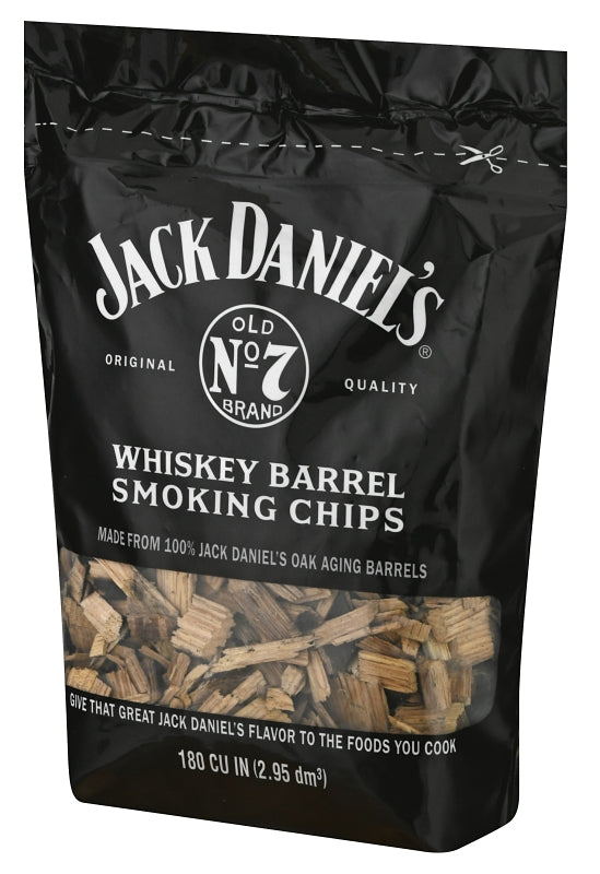 Jack Daniel's 1749 Smoking Chips, Wood, 180 cu-in Bag, Pack of 6