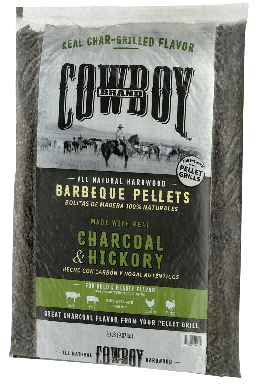 PELLET BBQ CHRCL&HICKORY 20LB