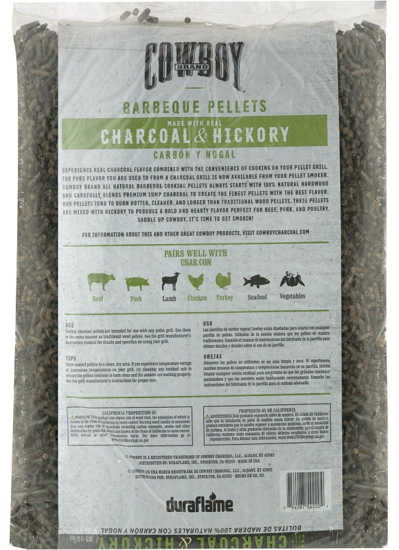 PELLET BBQ CHRCL&HICKORY 20LB