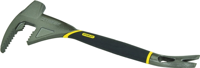 STANLEY 55-099 Utility Bar, 18 in L, Beveled Tip, 1-1/2 in Claw Blade Width Tip, Steel, 1 in Dia, 5 in W