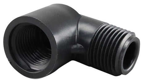 Lasco M412005BC Street Pipe Elbow, 1/2 in, FIP x MIP, 90 deg Angle, PVC, SCH 40 Schedule