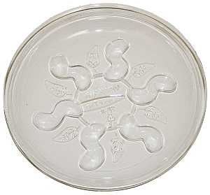 Gardener's Blue Ribbon Saucer Plus SP6VUS Planter Saucer, 6 in Dia, Plastic, Clear, Pack of 24