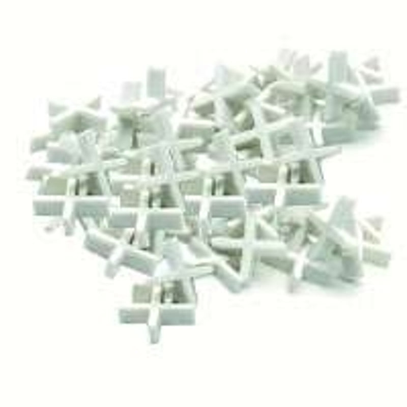 Marshalltown 15479 Series Tile Spacer, 1/8 in L, Plastic, White