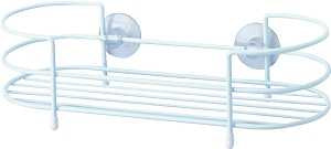 Simple Spaces SS-SC-29-PE-3L Shower Caddy, 1-Shelf, Steel, 11-5/8 in OAW, 3-1/8 in OAH, 4-1/2 in OAD, 10 lb