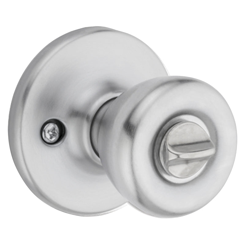 Kwikset 400T 26D6ALRCSK3V1 Entry Door Lock, Satin Chrome, K3 Keyway, 3 Grade, Pack of 3