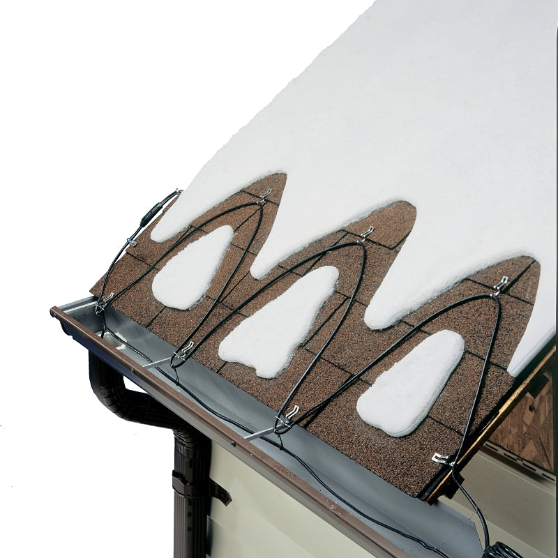 Frost King RC Series RC60 Electric Roof Cable Kit, 60 ft L, 120 V, 300 W