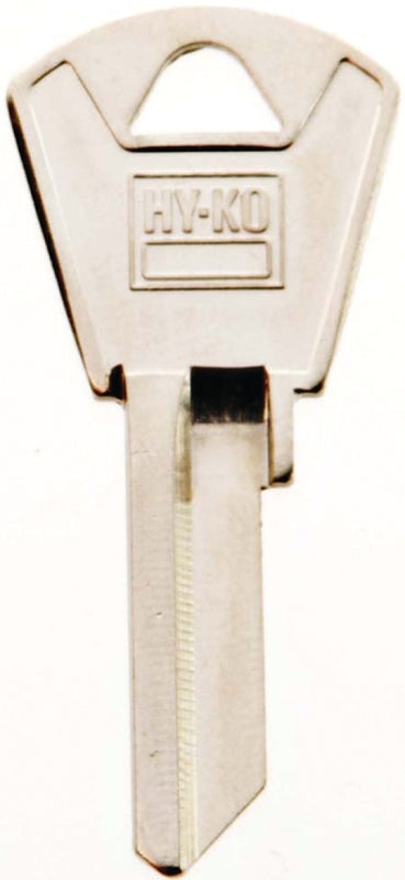 Hy-Ko 11010PZ1 Key Blank, Brass, Nickel, For: Papaiz Cabinet, House Locks and Padlocks, Pack of 10