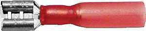 Calterm 65741 Connector, 22 to 18 AWG Wire, Copper Contact, Red