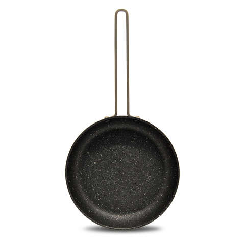 Starfrit The Rock Aluminum Mini Fry Pan 6-1/2 in. Black