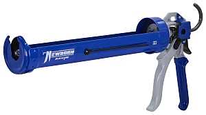 Newborn 255 Caulk Gun, 0.25 gal Cartridge, Zinc