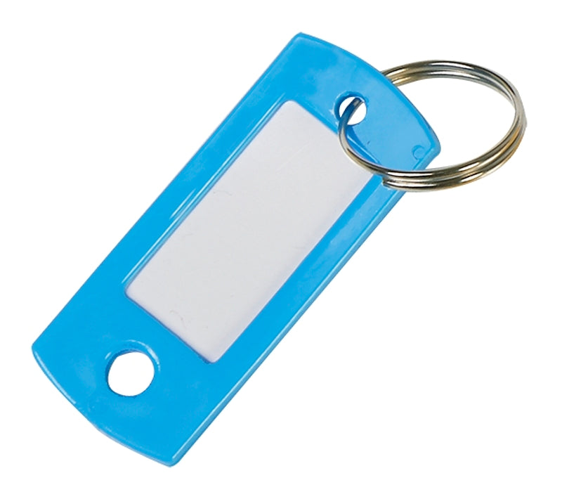 Hy-Ko KB138-200 Key Identification Tag, 2.12 in L x 0.87 in W x 0.12 in H Dimensions, Plastic, 200/PK